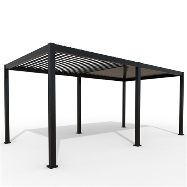 MIRADOR Pergola Anthrazit 300x600x250cm